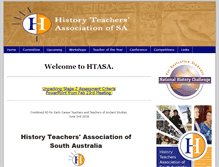 Tablet Screenshot of htasa.org.au